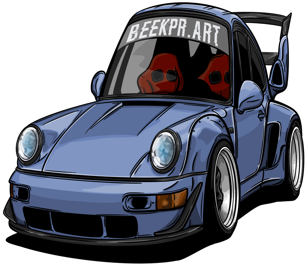 TOONED CAR STICKERS